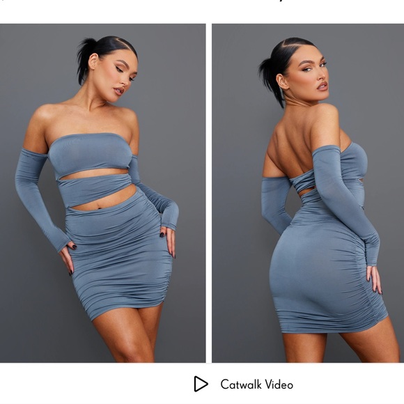 COPY - NWT PLT slinky cut out dress - Picture 2 of 4